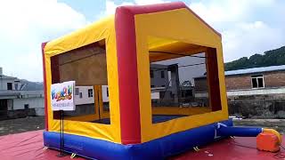 Commercial inflatable bounce house moonwalk bouncer