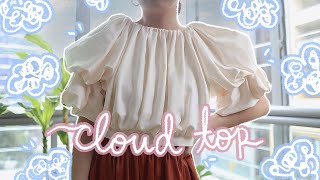 DIY // making a CLOUD top ☁️ (Aje. inspired)