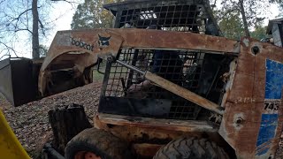 how to rebuild Hydraulic lift cylinder Bobcat 743