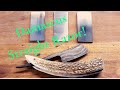 Forging a Damascus San-Mai Straight Razor!