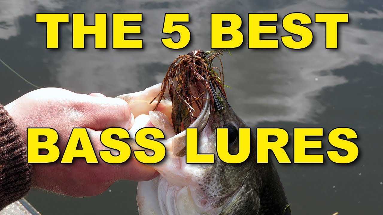 The 5 Best Bass Lures | Bass Fishing - YouTube