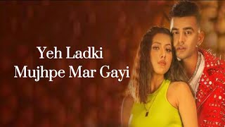 MAR GAYI(Lyrics) : Jass Manak Ft. Simar Kaur| Deep Jandu | Latest Punjabi Song | Lyrics Video