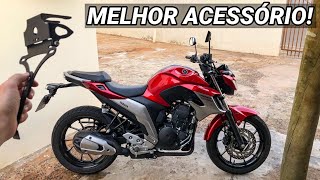 COLOCANDO ELIMINADOR DE RABETA NA FAZER 250CC!