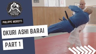 Okuri-ashi-barai 送足払 Part 1