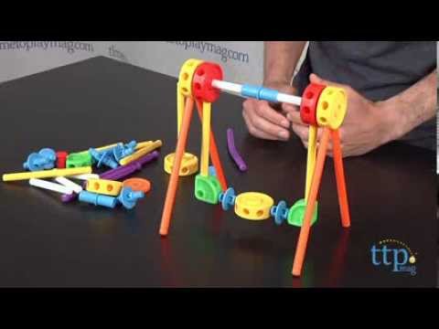 Tinkertoy 65-piece Essentials Building Set From K'NEX - YouTube