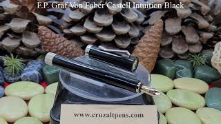 Cruzaltpens - F P  Graf Von Faber Castell Intuition Black