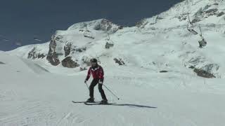Spring skiing in Saas Fee