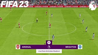 FIFA 23 | Arsenal vs Brighton - English Premier League 22/23 Season - PS5 Gameplay