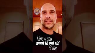😂😂 Pep Guardiola | I am Not Moving From this seat #shorts #short