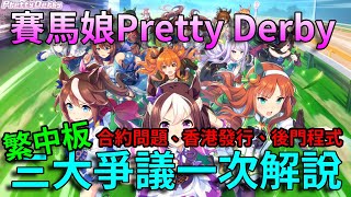 【賽馬娘Pretty Derby】繁中版三大爭議一次解說，合約問題、香港發行、後門程式