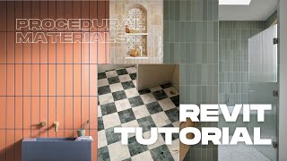 Procedural Materials in Revit