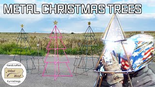 Metal Christmas Tree Build | Welding a Metal Christmas Tree | Make Money with a Welder