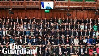 ‘Thirteen days of struggle’: Zelenskiy’s address to UK parliament in full