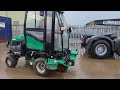 2012 ransomes parkway 3 ride on reel mower entered into auction