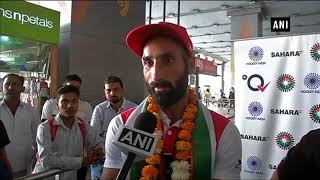 Watch: Indian Hockey Team receives rousing welcome at airport - ANI News