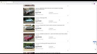 Buyers BEWARE! classic car SCAM on eBay!