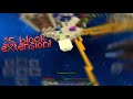 25 Block Extension & Clutches // MCPE Hive Skywars // 1.16 PvP Combotage