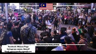 Negaraku Malaysia. Muzza bersama Genji Buskers