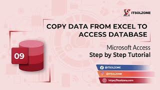 Copy Data from Excel to Microsoft Access | Step by Step | Tutorial