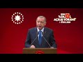 cumhurbaşkanı erdoğan 2020 2021 adli yıl açılış töreni nde konuşuyor