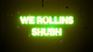 We Rollin (Official Audio) - Shubh || Black Screen Status