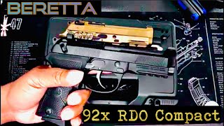 "Unveiling the Beretta 92x RDO Compact - A Must-See for Gun Enthusiasts"