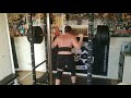 squat 157 5 kg 347 lbs x 1 @8