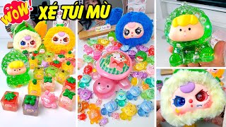 🍍🍑🐢🍍MOI TRÁI CÂY 🐢 XÉ TÚI MÙ RÙA SIÊU TO 🍎MOI NƯỚC SIÊU ĐẸP 🌟 Baby Three #quyensachnho #diy #tuimu