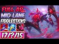 S+ FULL AP FIDDLESTICKS MID | New Build & Runes S14 | BLOOD MOON FIDDLESTICKS | League of Legends