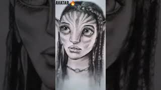 guest the character || avatar movie character drawing 🤣 #shorts #youtubeshorts #avatar #anandkataria
