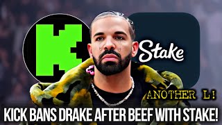 🔞Kick BANS Drake and His DRIZZMAS STREAM After BEEFING with Stake!? 🤯 #ShowfaceNews