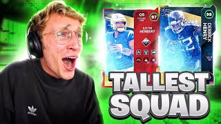 The NFL's Tallest Team!