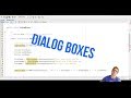 How to use dialog boxes in Java 2019   Beginner