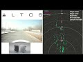 altos radar object detection