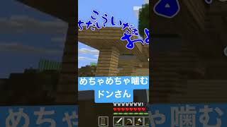 【三人称】すごい噛み方をするドンさん【切り抜きマイクラ】