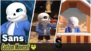 86: Sans (Custom Moveset) - Super Smash Bros. Ultimate