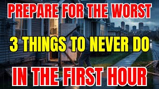 3 Things To Never Do in The First Hour After the Power Goes Out