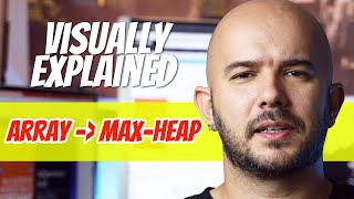 Array to Max Heap - Algorithms Visually Explained