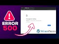 Error 500 en WordPress, porque sucede y cómo arreglarlo 🛠️