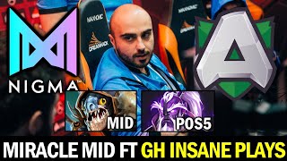 MIRACLE Mid Slark Intense Game — NIGMA vs ALLIANCE