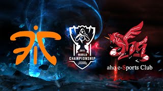 《LOL》2015 世界大賽 - 小組賽 Day 8 (粵語) FNC vs AHQ