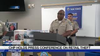 LIVE: CHP holds press conference on retail theft