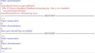 Python Programming Tutorial - 45: Exception Handling