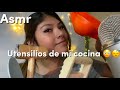 ASMR ESPAÑOL/ HAGO ASMR con UTENSILIOS de mi COCINA 🧑‍🍳 😴+TAPPING😴DUERME EN MENOS de 10MINUTOS😴