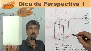 Perspectiva básica 1  - Curso de Desenho Online com Ivan Rossé