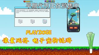 PlayDoge 像素风格 电子宠物链游 80 90的满满回忆 早期代币正在预售中 #gamefi #nft #链游 #区块链游戏 #p2e #freetoearn #空投