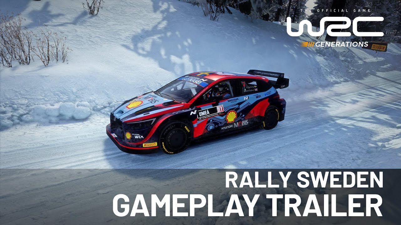 WRC Generations | Rally Sweden Gameplay - Oliver Solberg - YouTube