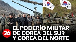 Poderío Militar: Corea del Norte vs Corea del Sur