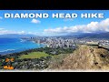 Diamond Head Crater Hike | Stunning Views of the Pacific Ocean and Honolulu 🌴 Hawaii Hike