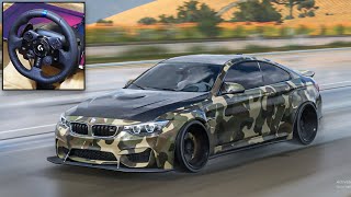 BMW E60 M5 - Forza Horizon 5 Logitech G923 Wheel gameplay 4K realistic guide